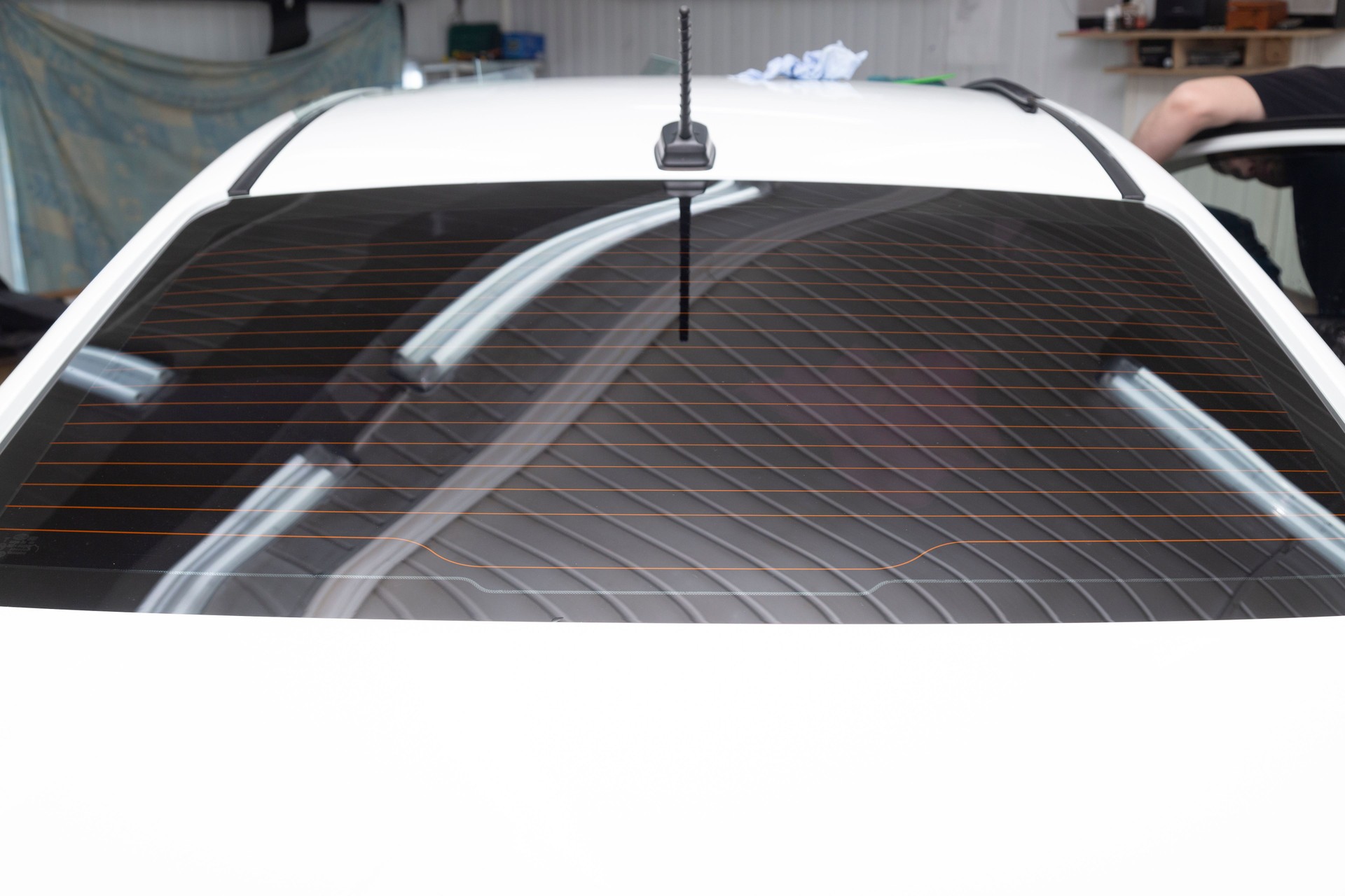 Tinting of car windows.